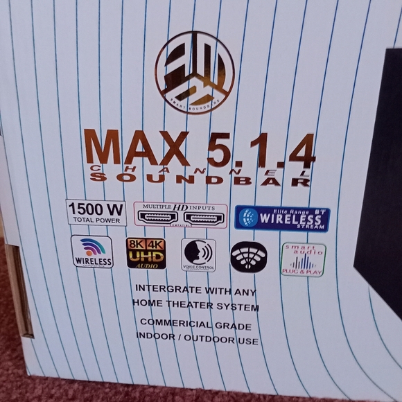 AMB Max 5.1.4 Channel Sound Bar - Picture 3 of 12